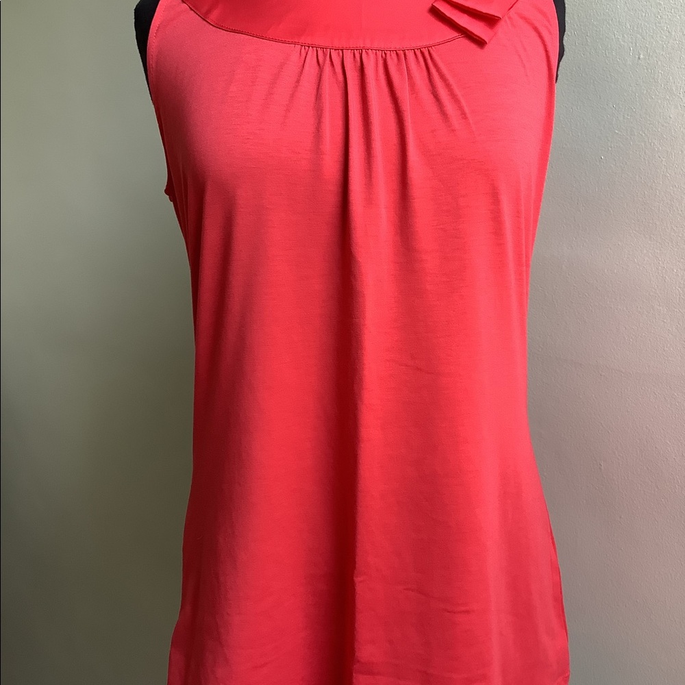 Jacob Bow Neck Sleeveless Top